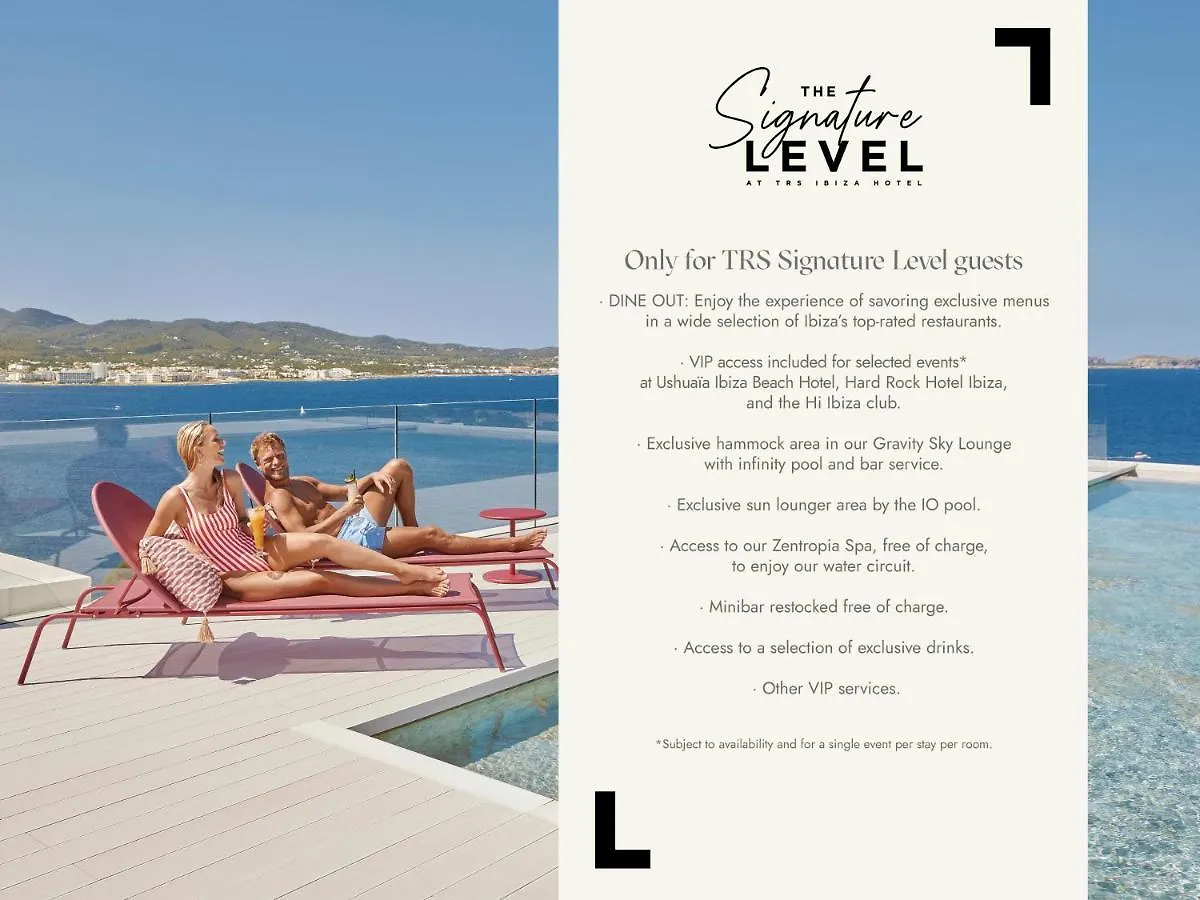 The Signature Level At Trs Ibiza Hotel (Adults Only) San Antonio